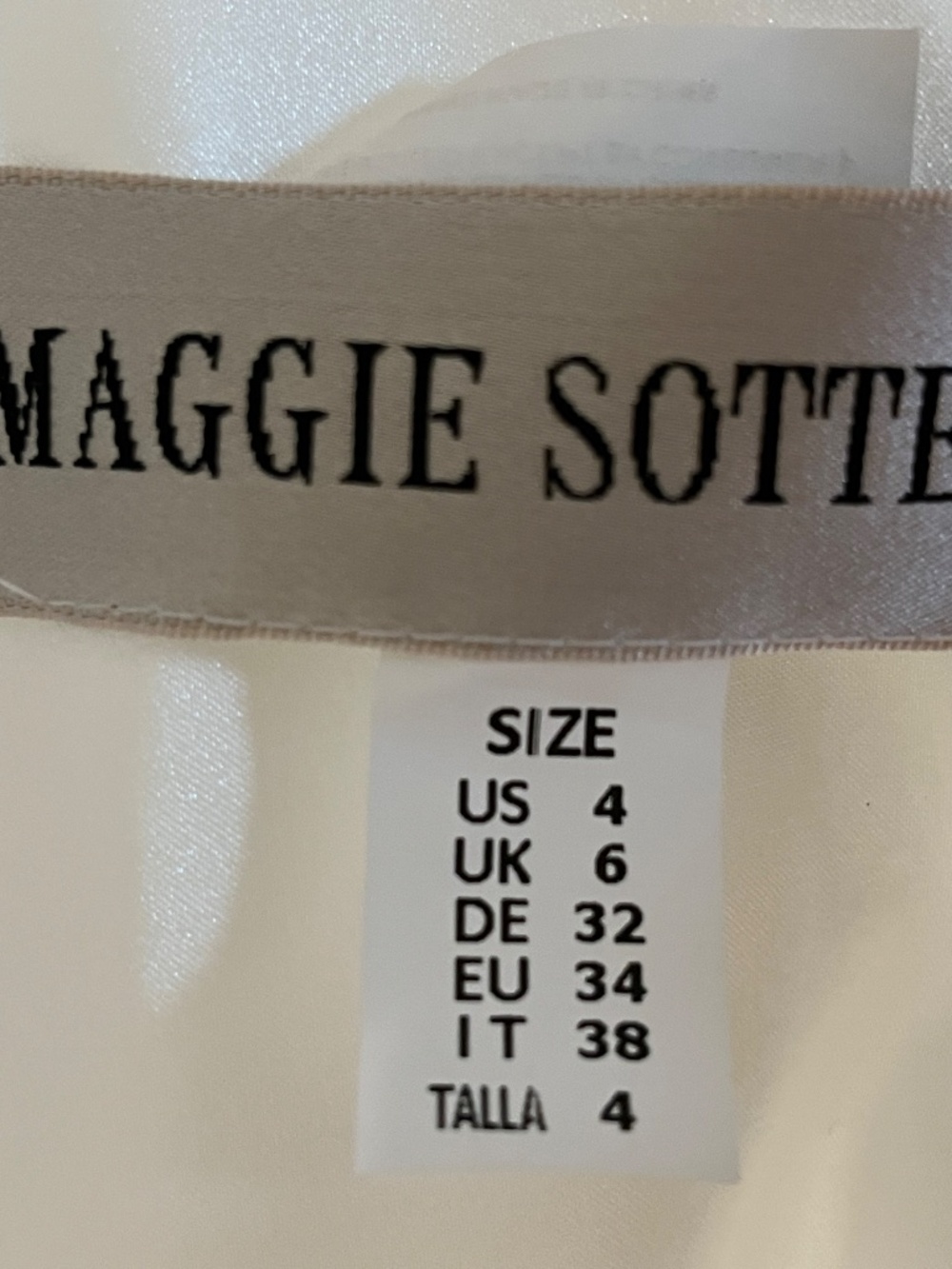 Maggie Sottero Natalie Wedding Dress -- NWT, Unaltered - Picture 10 of 12